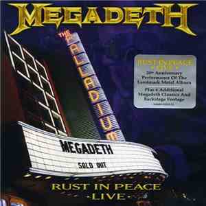 Megadeth - Rust In Peace Live mp3 flac download